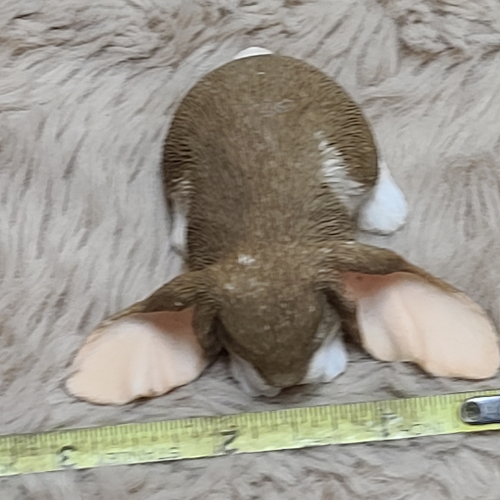 Sherratt & Simpson Brown and Cream Small Pet Bunny Figurine - Picture 7 of 10